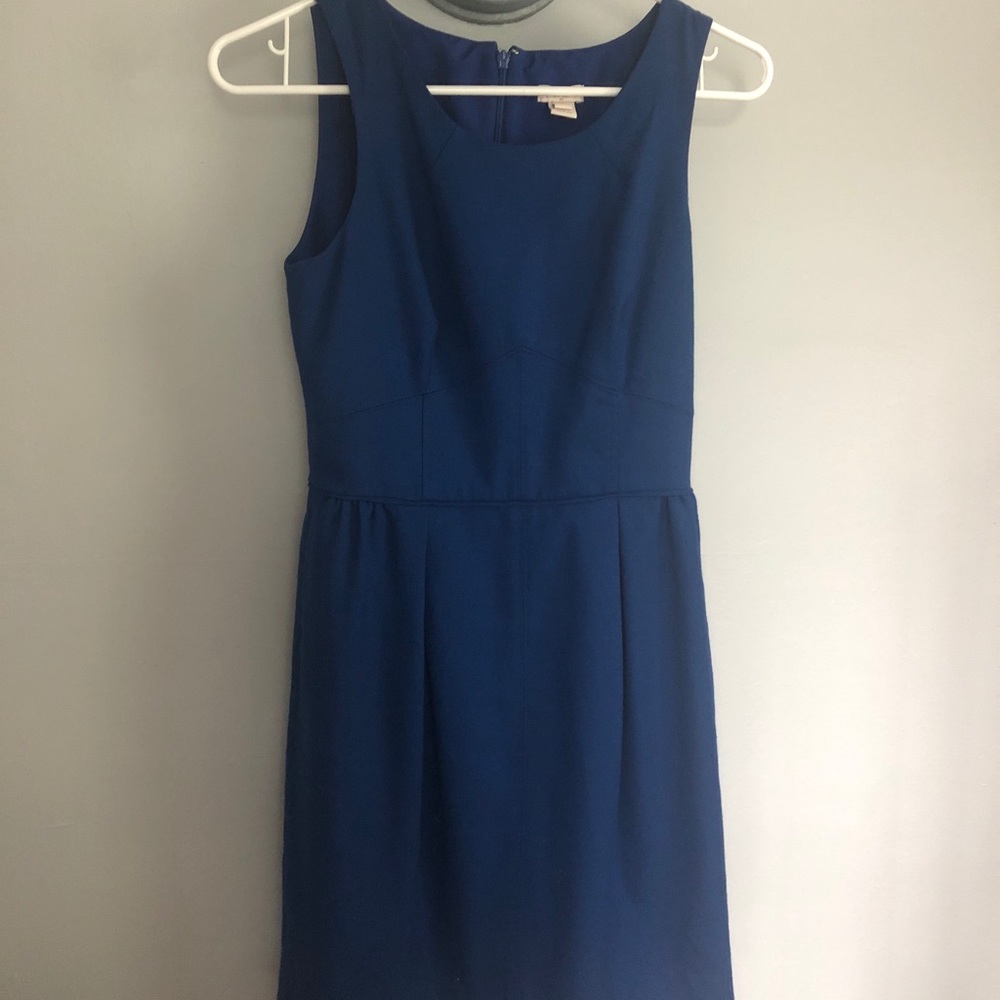 J. Crew Dress in Cobalt Blue